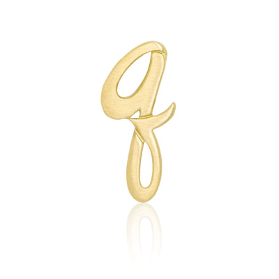 Alex Woo Autograph Letter q Scripted Initial Charm Necklace