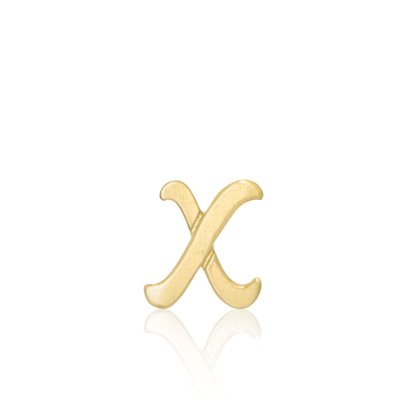 Alex Woo Autograph Letter x Scripted Initial Charm Necklace