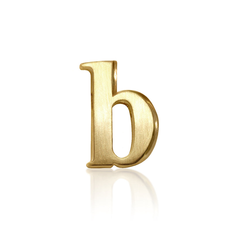 Alex Woo Little Letter B Initial Charm Necklace