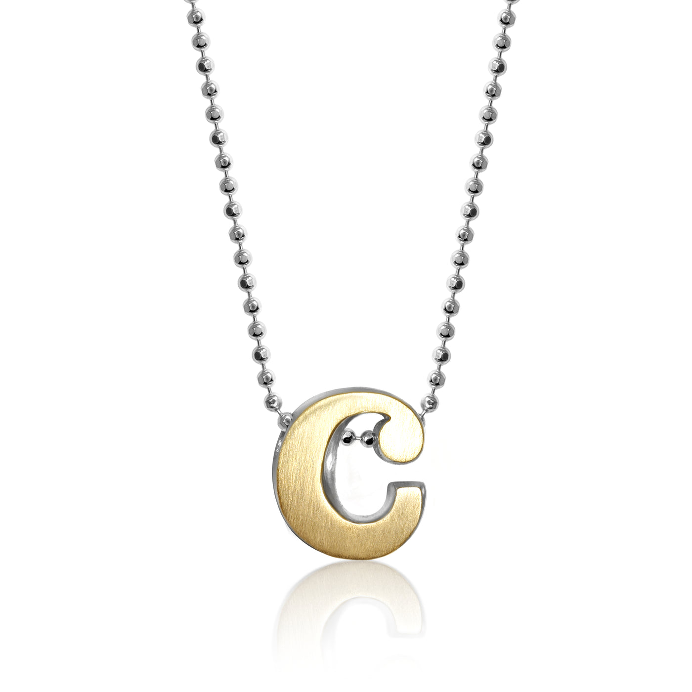 Alex Woo Letter C Initial Charm Necklace