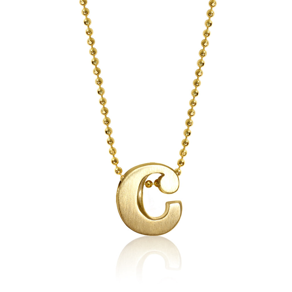 Stainless Extension - Letter C - CJ12GCQ63BR | Mom engraved, Necklace,  Engraved necklace