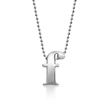 Alex Woo Letter F Initial Charm Necklace