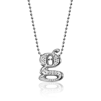 Alex Woo Letter G Initial Charm Necklace