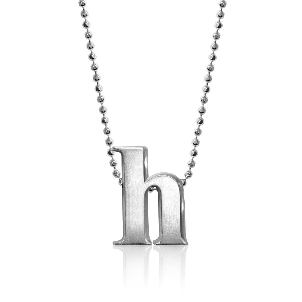 Kit Heath Signature Skript Capital M Initial Sterling Silver Necklace | Kit  Heath Jewellery