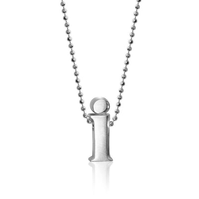 Alex Woo Letter I Initial Charm Necklace