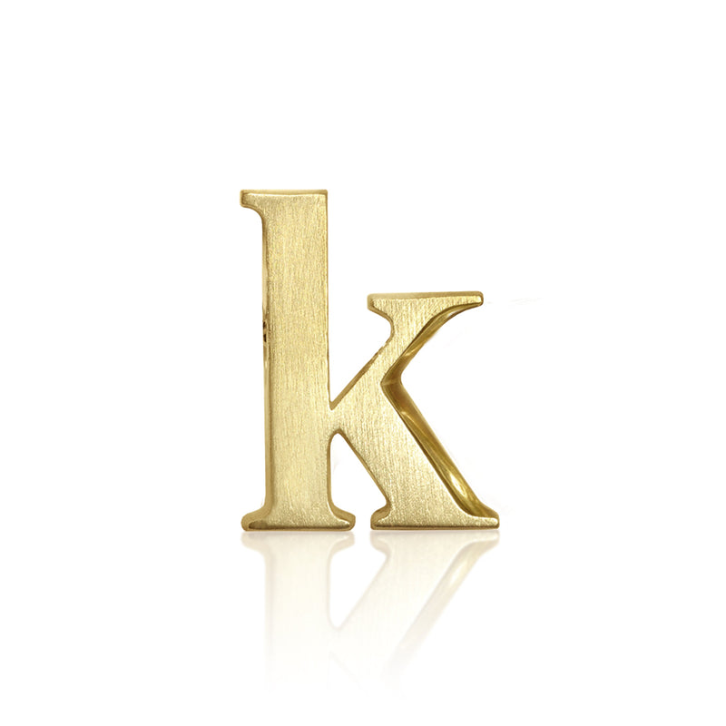 Alex Woo Little Letter K Initial Charm Necklace