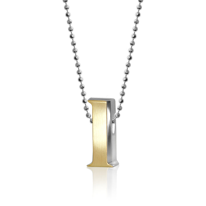 Alex Woo Letter L Initial Charm Necklace