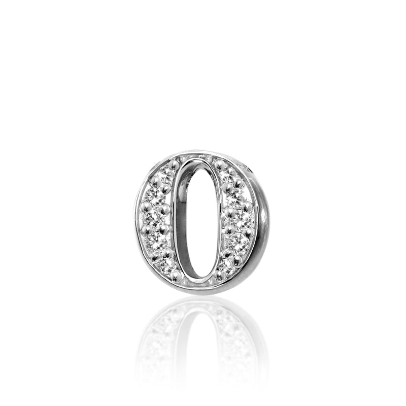 Alex Woo Little Letter O Initial Charm Necklace