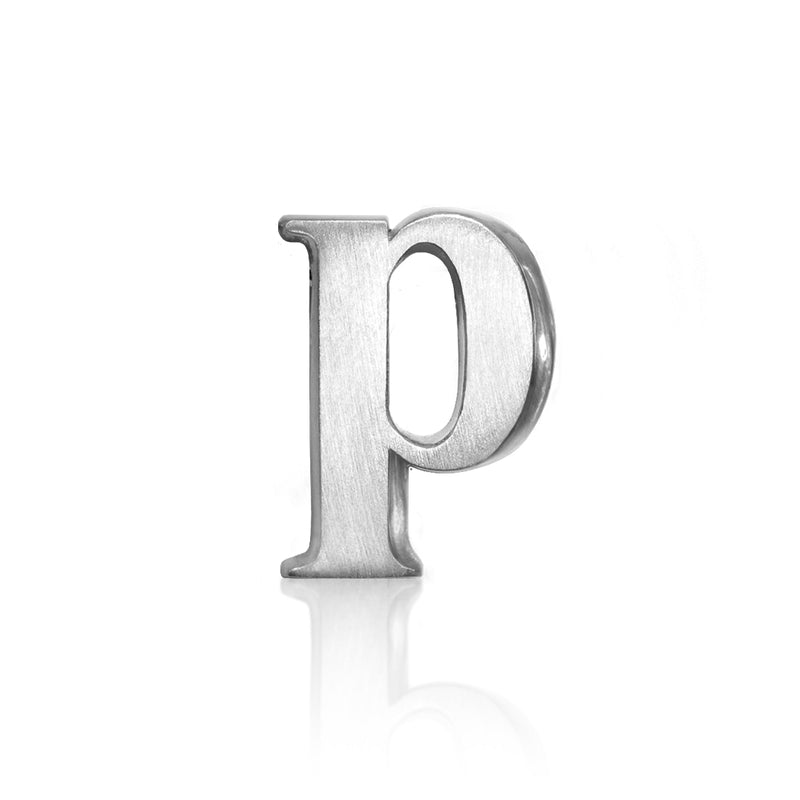 Alex Woo Little Letter P Initial Charm Necklace