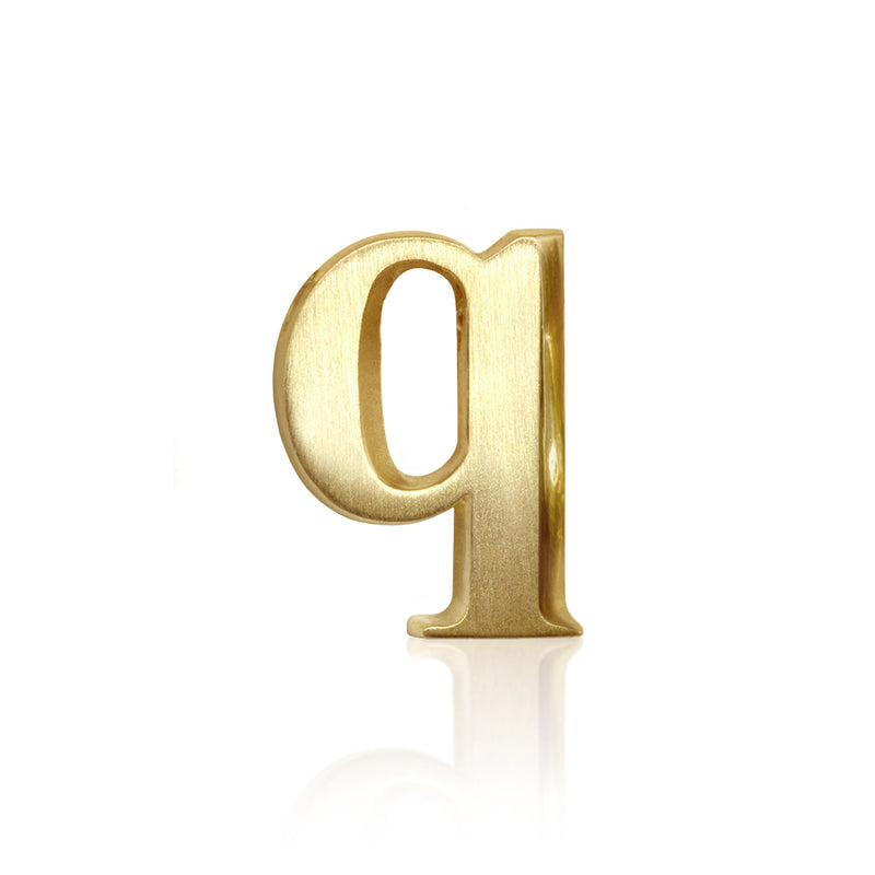 Alex Woo Little Letter Q Initial Charm Necklace