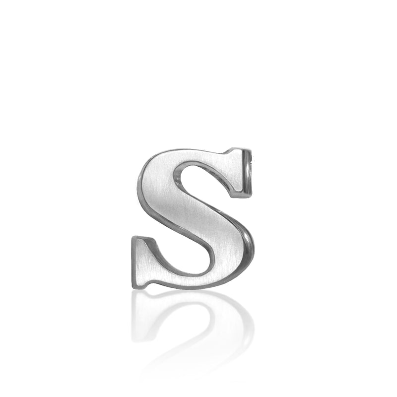 Alex Woo Little Letter S Initial Charm Necklace