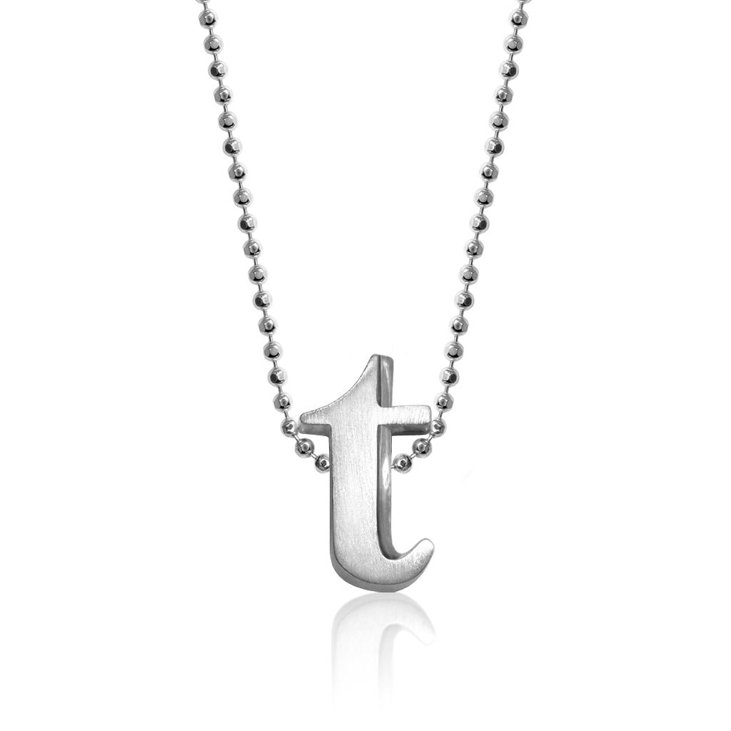 Alex Woo Letter T Initial Charm Necklace