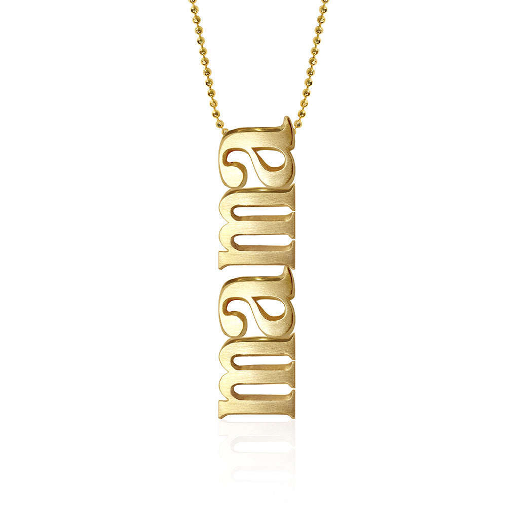 Alex Woo Custom Mama Nameplate Charm Necklace