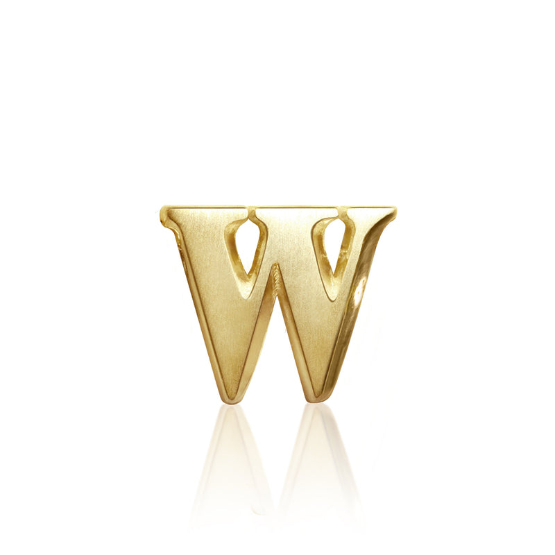 Alex Woo Little Letter W Initial Charm Necklace