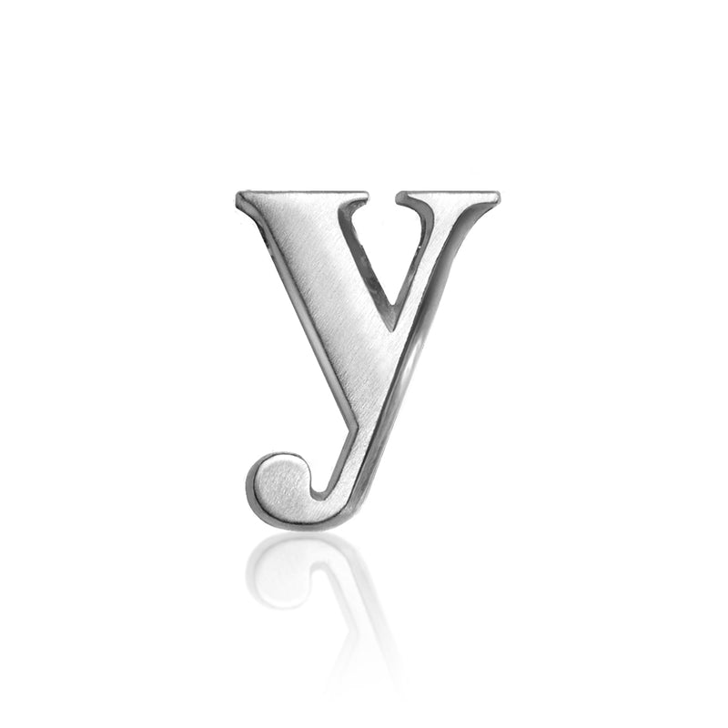Alex Woo Little Letter Y Initial Charm Necklace