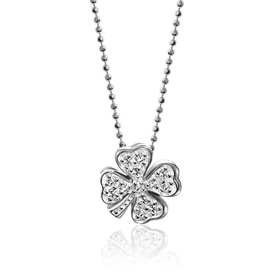 Alex Woo Luck Clover Charm Necklace