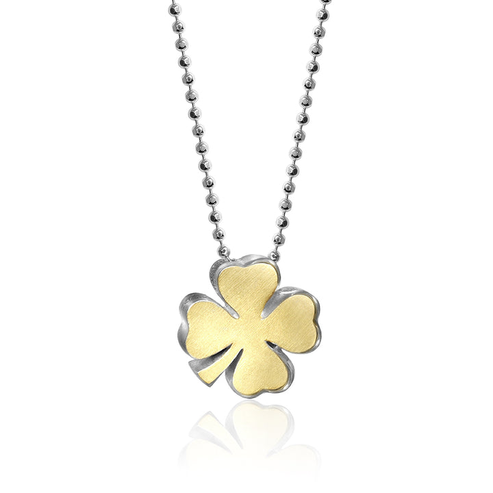 Alex Woo Luck Clover Charm Necklace