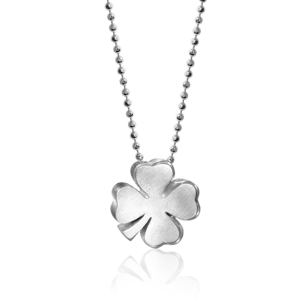 Alex Woo Luck Clover Charm Necklace