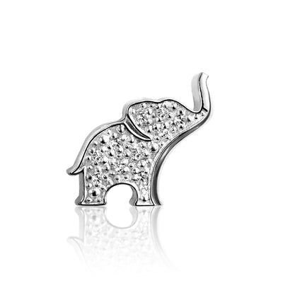 Alex Woo Luck Elephant Charm Necklace