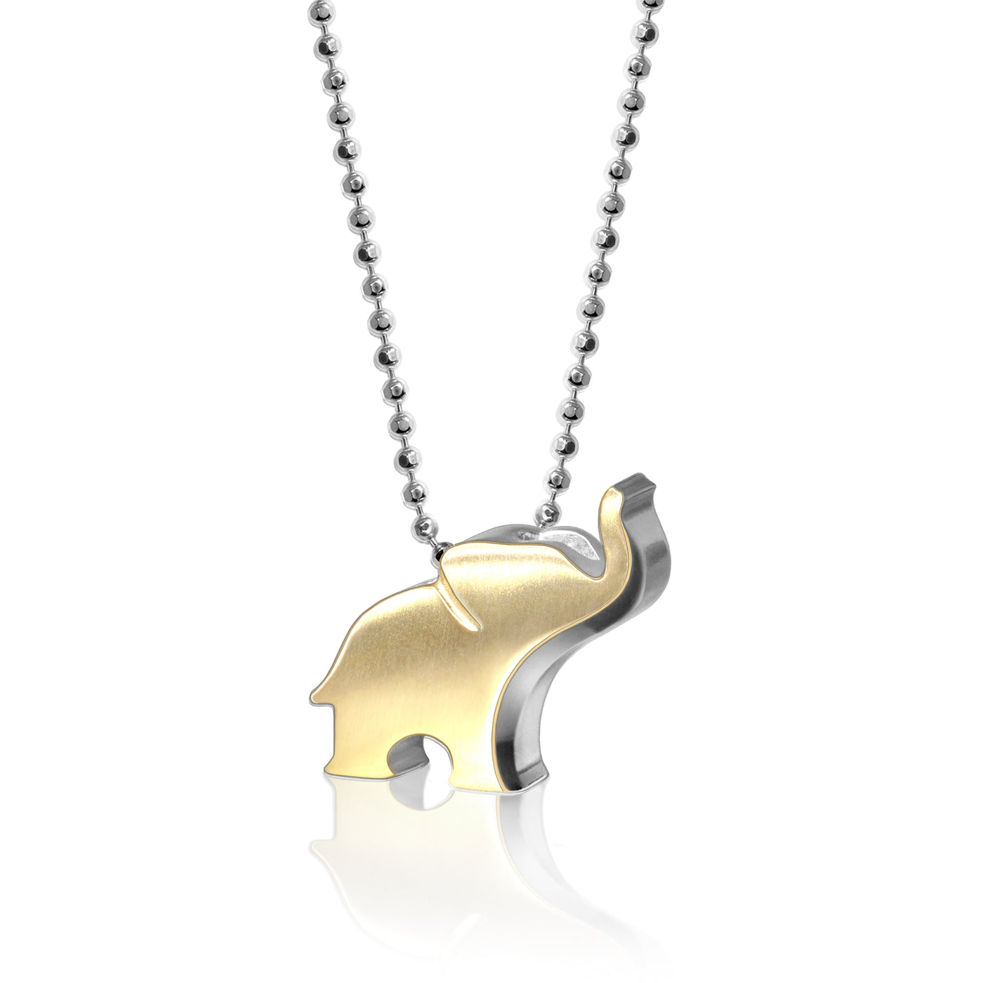 Alex Woo Luck Elephant Charm Necklace