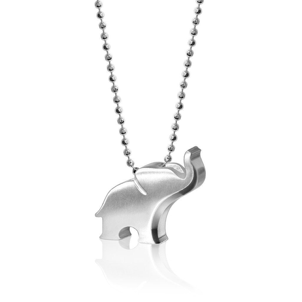 Alex Woo Luck Elephant Charm Necklace