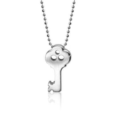 Alex Woo Luck Key Charm Necklace