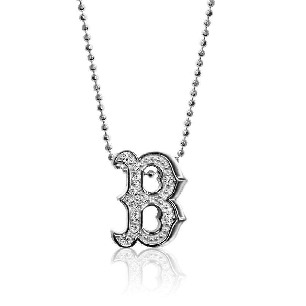 Alex Woo MLB Boston Red Sox Charm Necklace