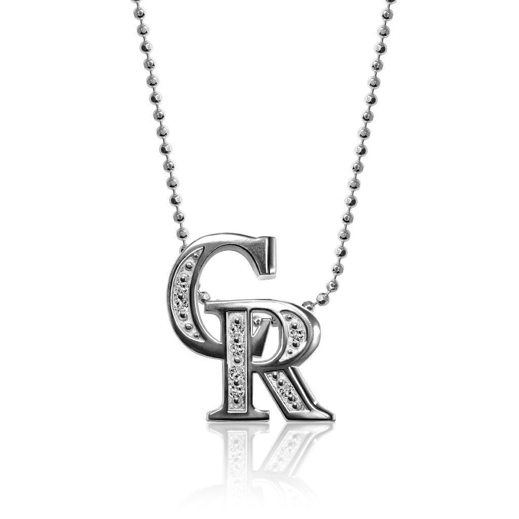 Alex Woo MLB Colorado Rockies Charm Necklace