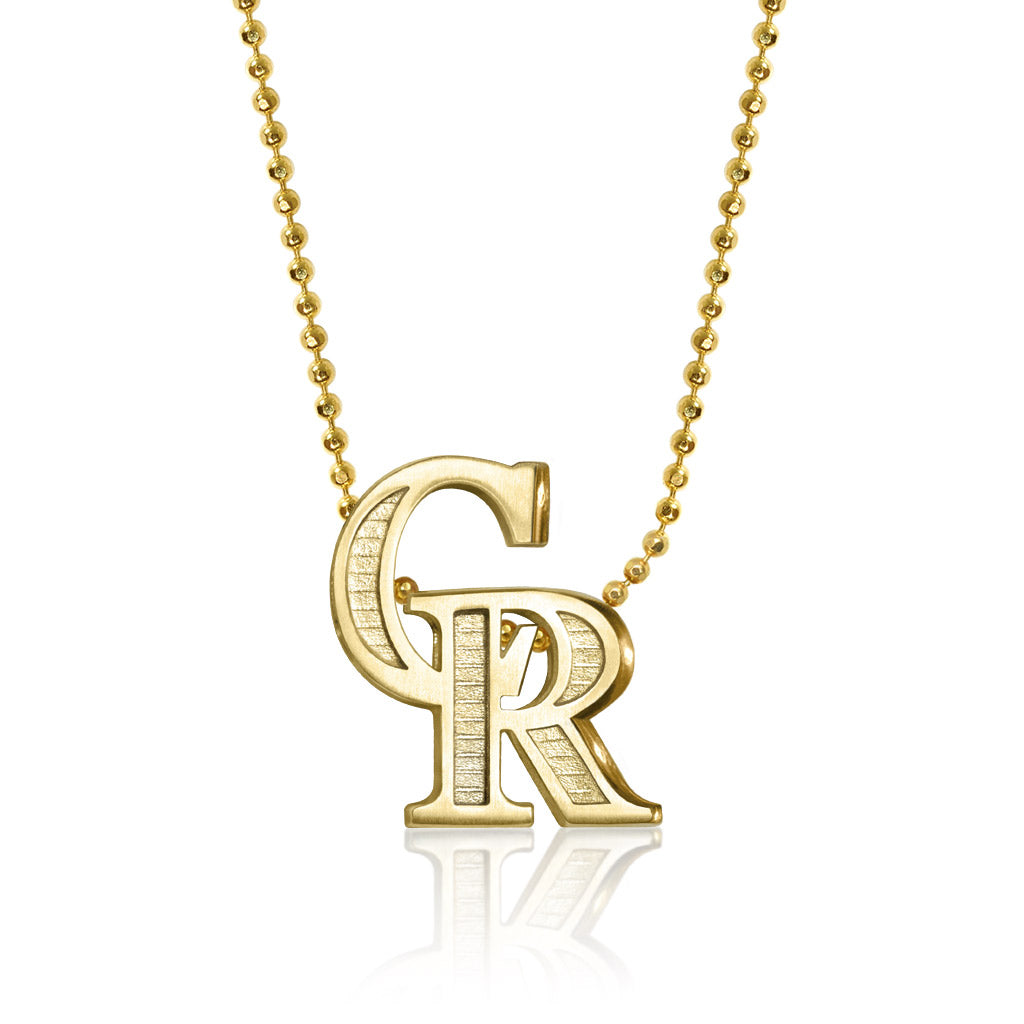 Alex Woo MLB Colorado Rockies Charm Necklace