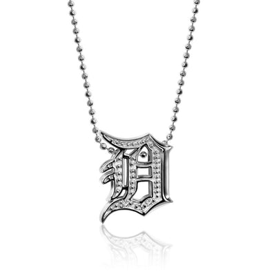 Alex Woo MLB Detroit Tigers Charm Necklace