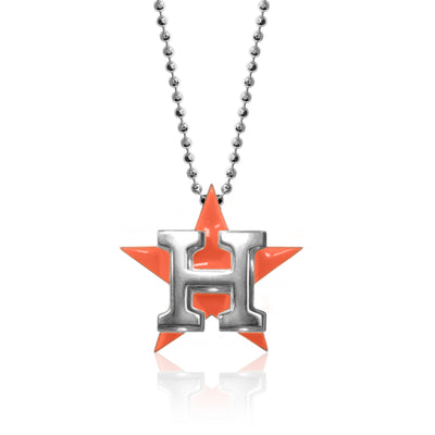 Alex Woo MLB Houston Charm Necklace