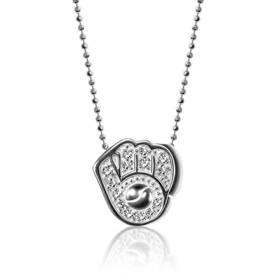 Alex Woo MLB Milwaukee Brewers Charm Necklace