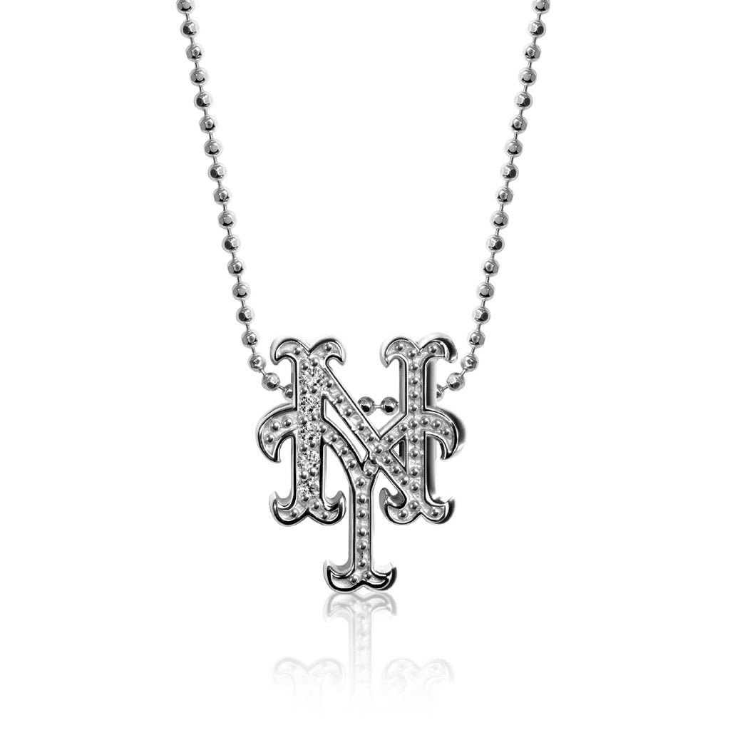 Alex Woo MLB New York Mets Charm Necklace