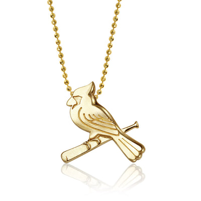 MLB St. Louis Cardinals 14kt Yellow Gold / 18 inch