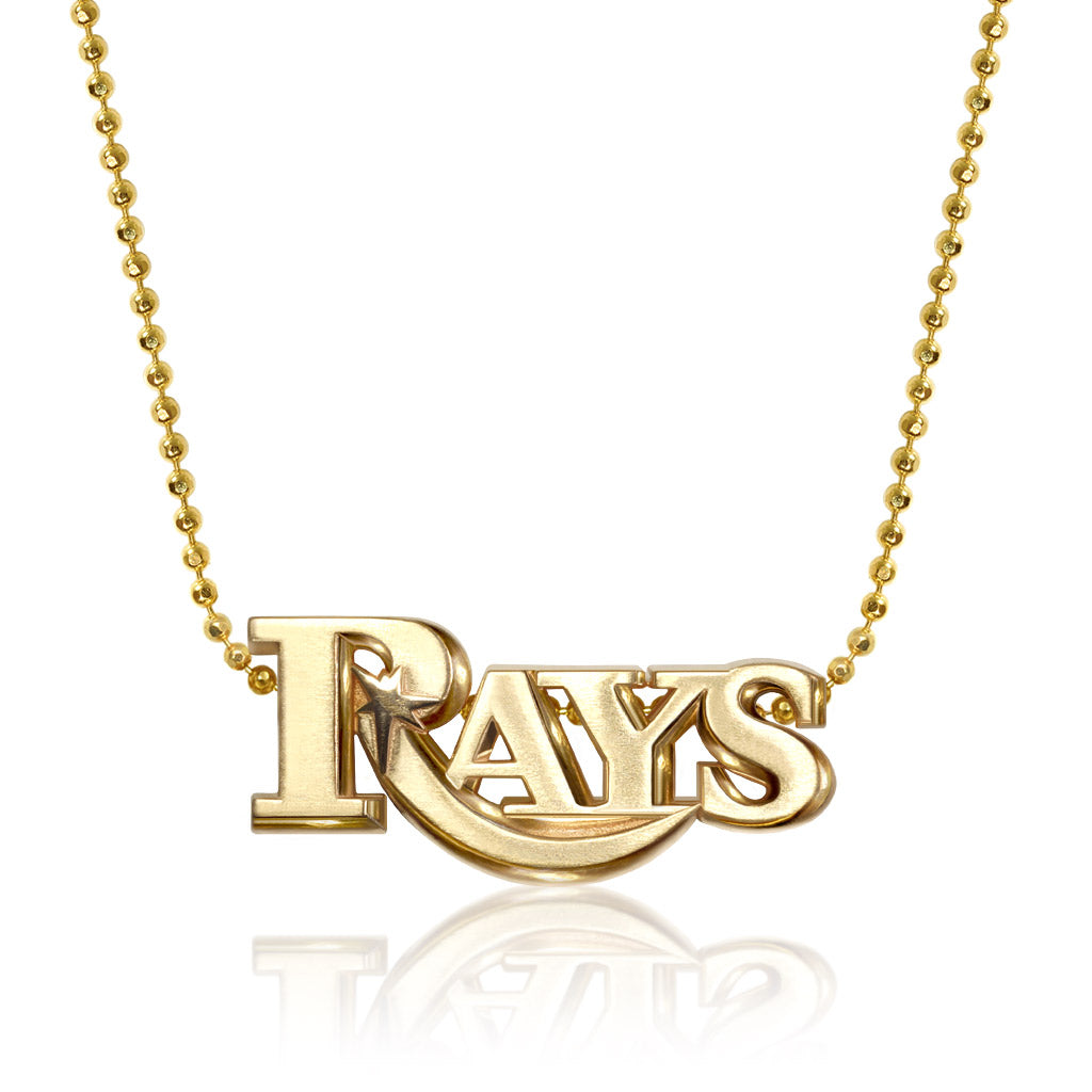 Alex Woo MLB Tampa Bay Rays Charm Necklace