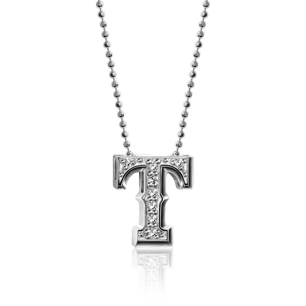 Alex Woo MLB Texas Rangers Charm Necklace