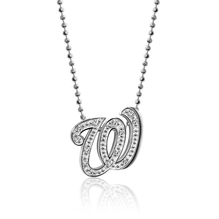 Alex Woo MLB Washington Nationals Charm Necklace