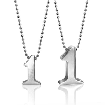 Alex Woo Number 1 Charm Necklace