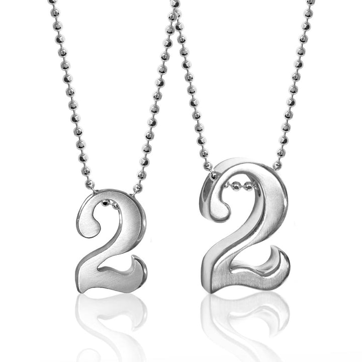 Alex Woo Number 2 Charm Necklace