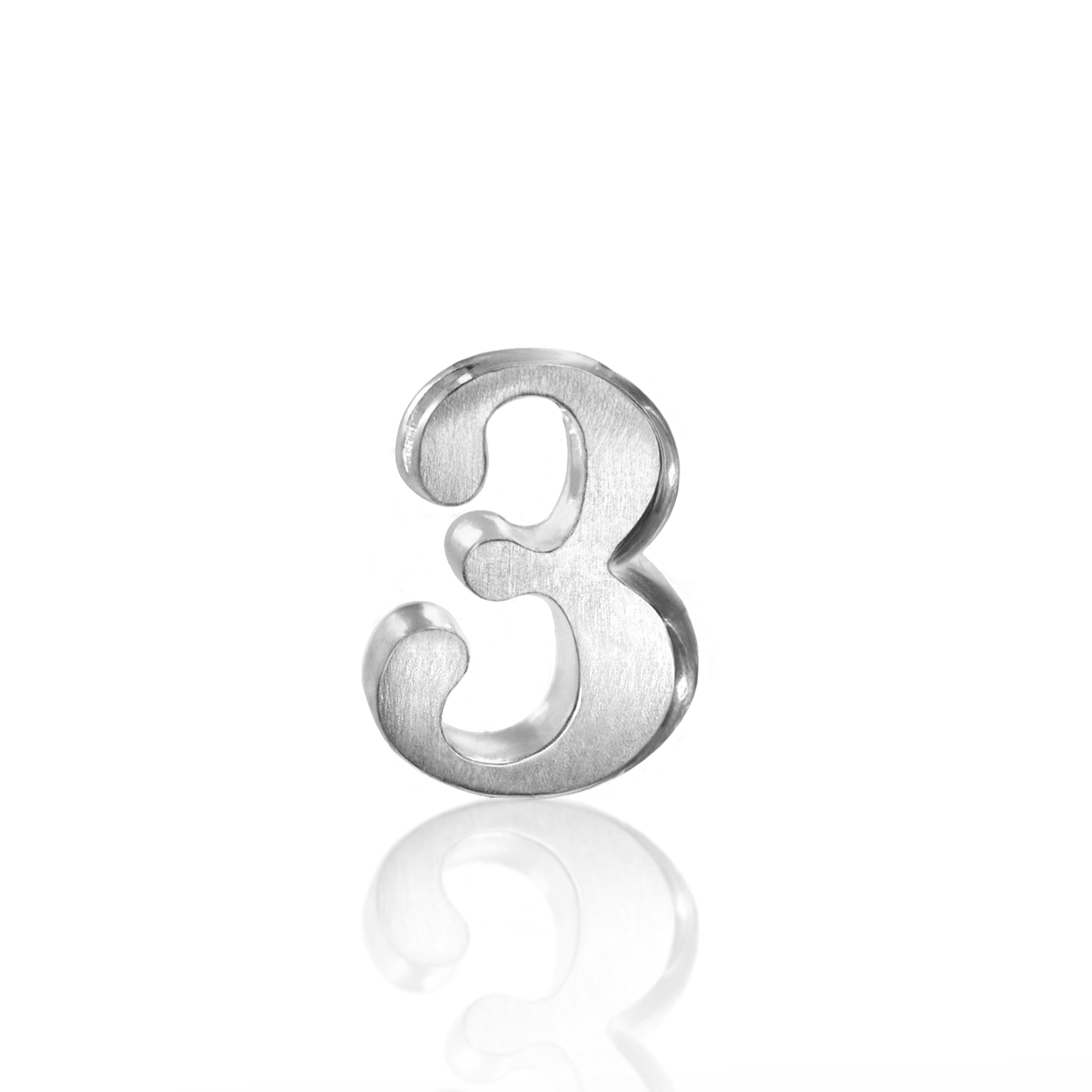 Alex Woo Little Number 3 Charm Necklace – Alex Woo Jewelry