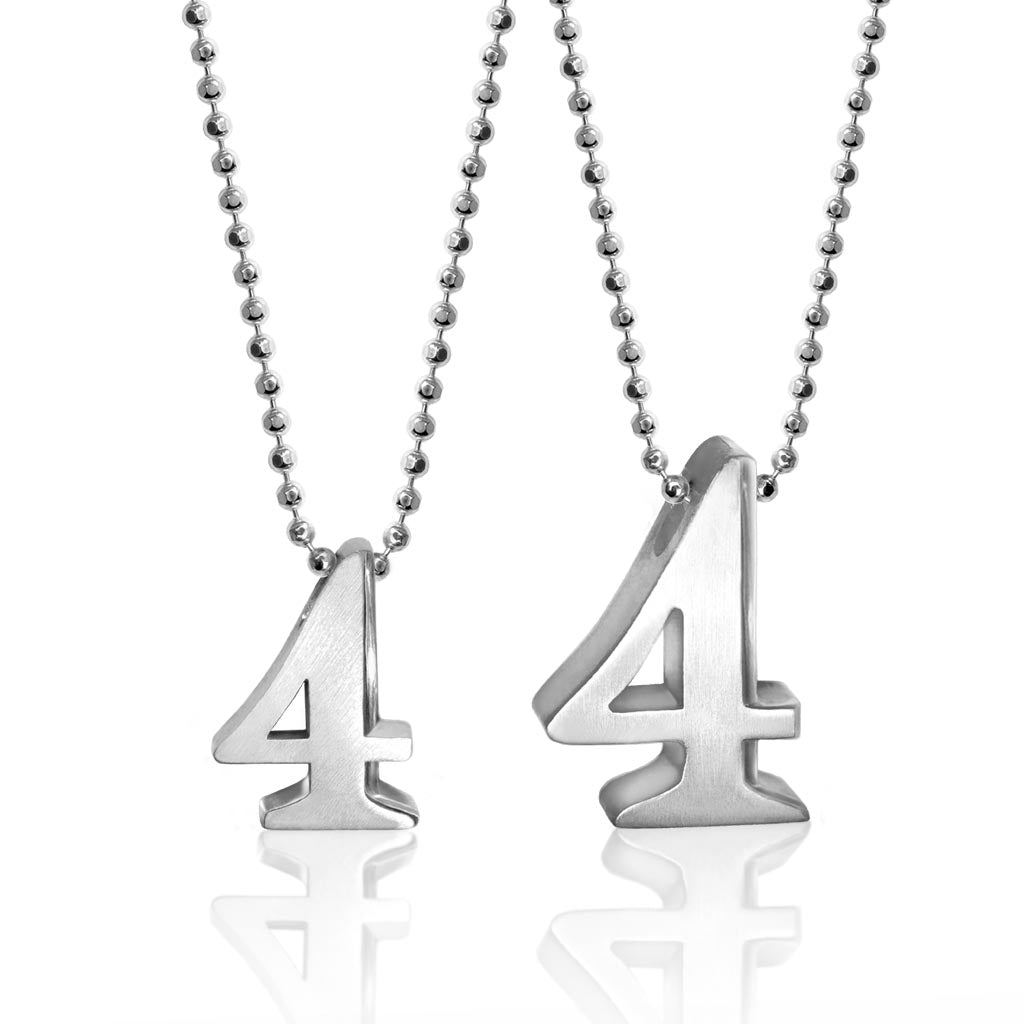 Alex Woo Number 4 Charm Necklace