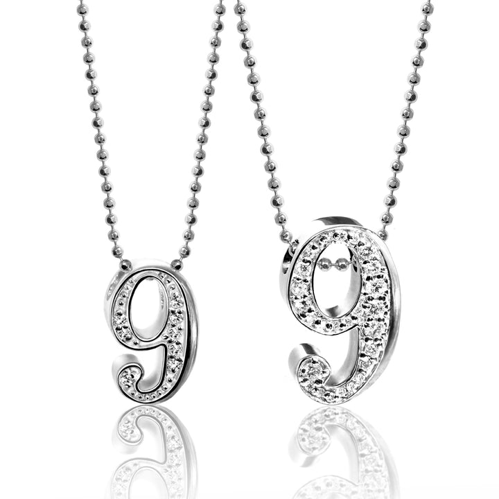 Alex Woo Number 9 Charm Necklace