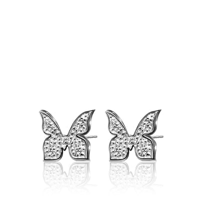 Alex Woo Princess Butterfly Earrings