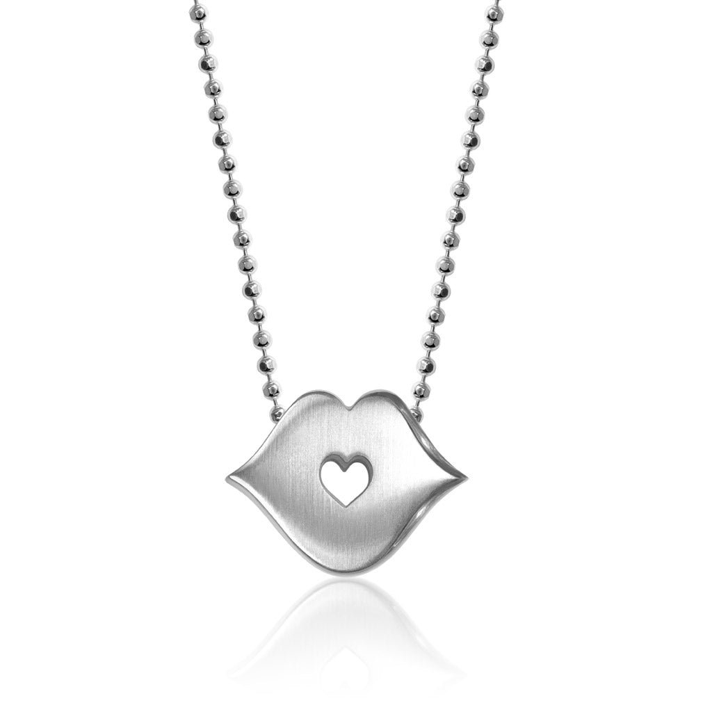 Alex Woo Princess Kiss Charm Necklace