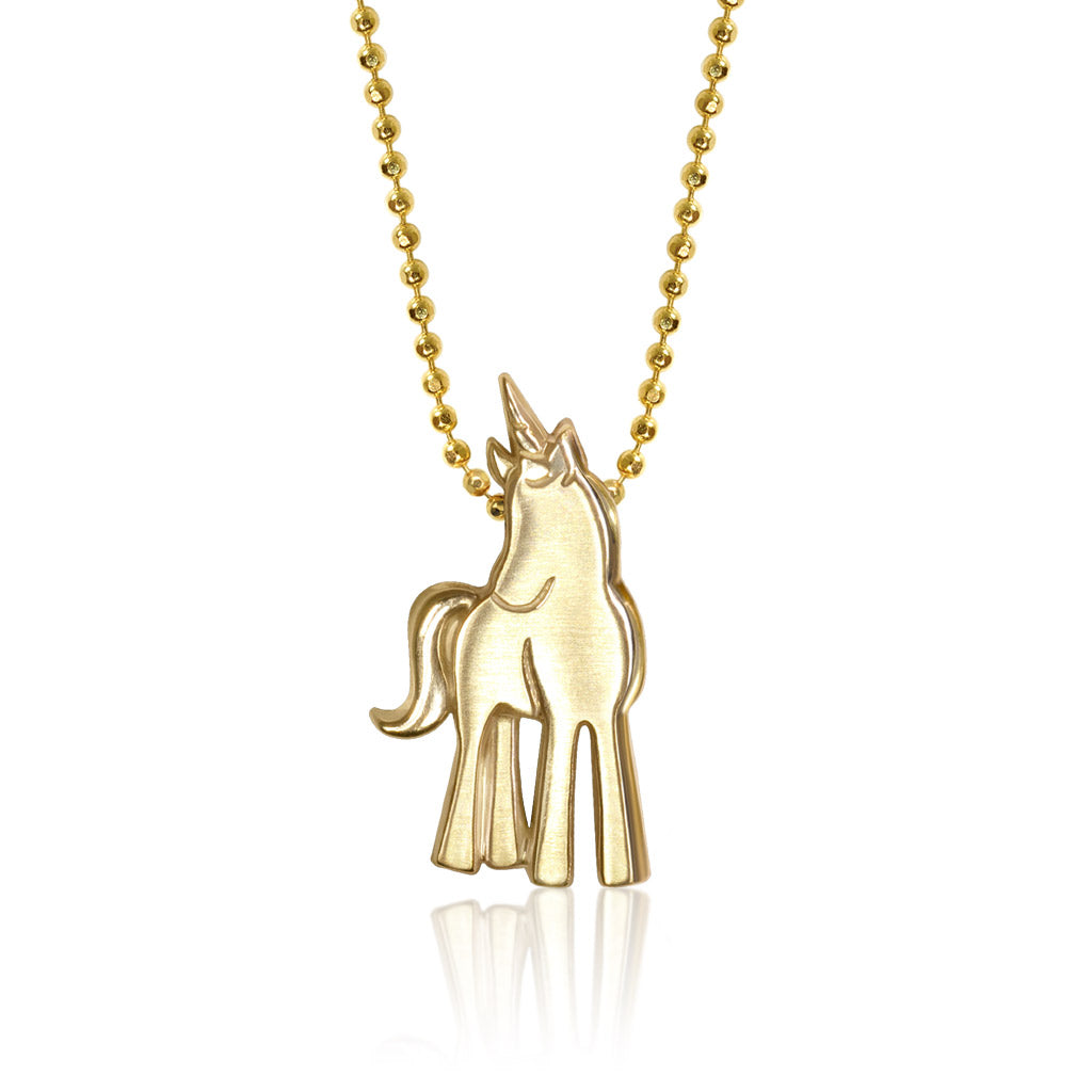 Alex Woo Princess Unicorn Charm Necklace