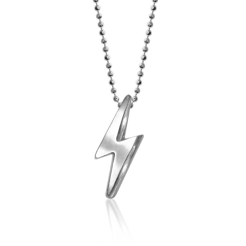 Alex Woo Rock Star Lightning Bolt Charm Necklace