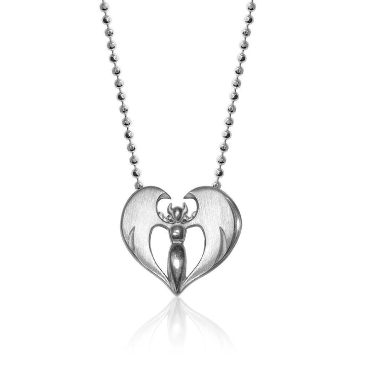 Alex Woo Rock Star Angel Charm Necklace