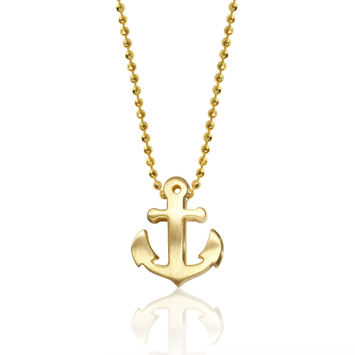 Alex Woo Seasons Anchor Charm Necklace