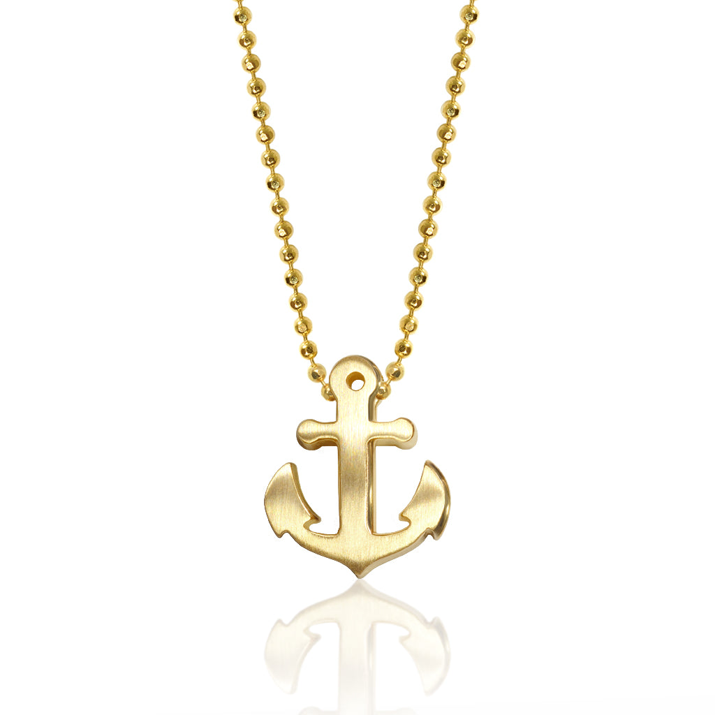 Alex Woo Seasons Anchor Charm Necklace