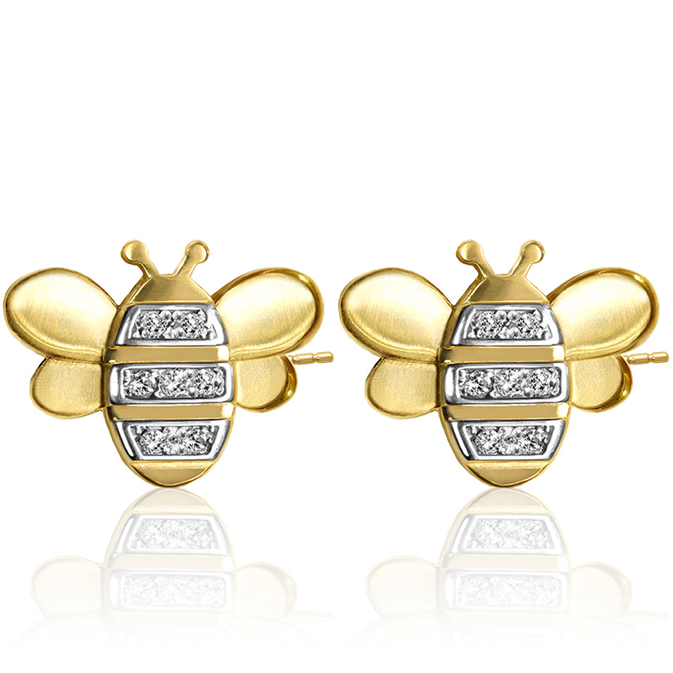 Alex Woo Seasons Bee Earrings